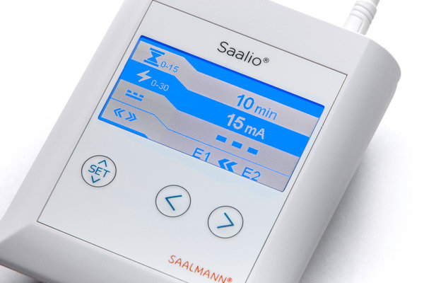 Saalio® DE Set - Iontophorese-Gerät für Hände & Füße